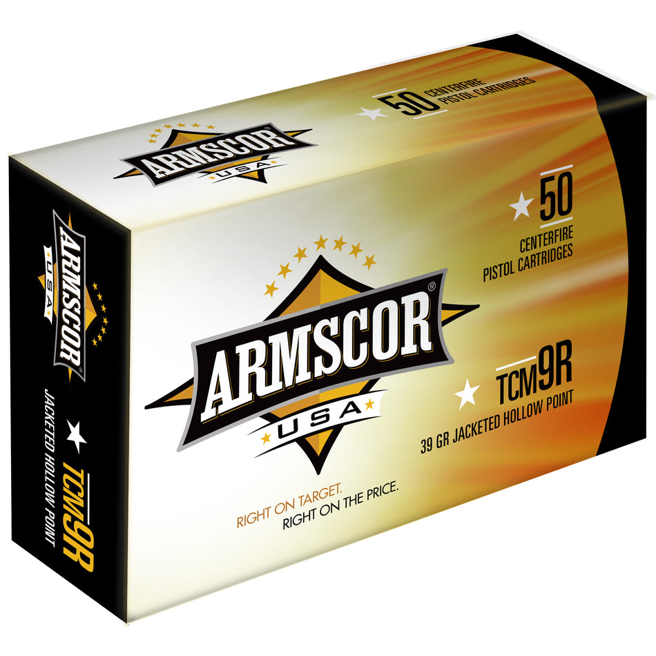 Armscor .22 TCM FAC22TCMNR1N Jacketed Hollow Point JHP 39 Grain