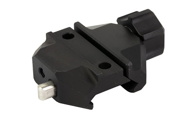 Arisaka Defense Picatinny Rail Slider, ARMS 17S Bipod Adapter, Black Anodized, Atlas/MDT/Magpul Compatible RS-BASE