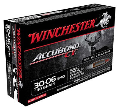Winchester .30-06 Springfield S3006CT Expedition Big Game AccuBond CT Polymer Tip 180 Grain