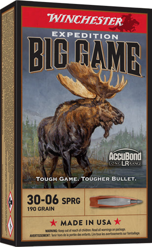 Winchester .30-06 Springfield S3006LR Expedition Big Game Nosler AccuBond Long-Range 190 Grain