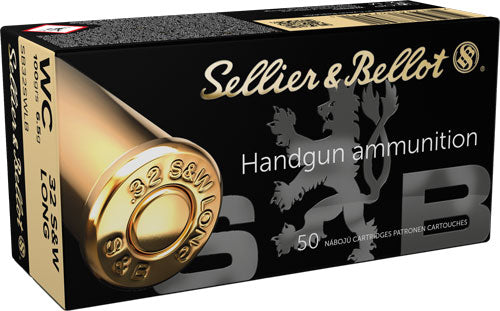 Sellier & Bellot (S&B) .32 S&W Long SB32SWLB  100 Grain