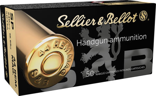 Sellier & Bellot (S&B) .44 Magnum SB44A 754908500246 Soft Point SP 240 Grain