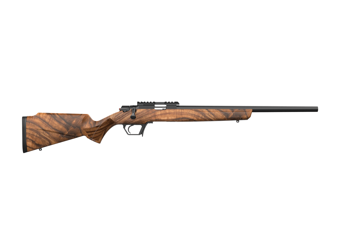 Retay USA Asend Hunter 22 LR 10+1 Rifle, 16" Black Heavy Barrel, Turkish Walnut Stock