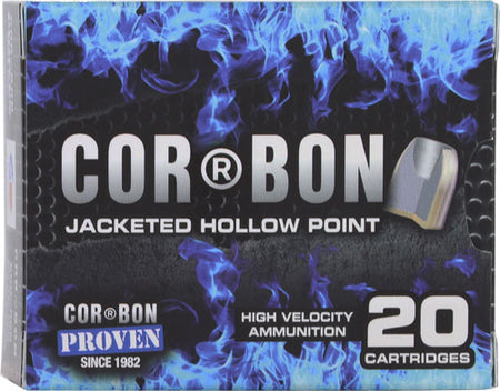 Cor-Bon .38 Special SD38125S/20 Self Defense +P Jacketed Hollow Point JHP 125 Grain