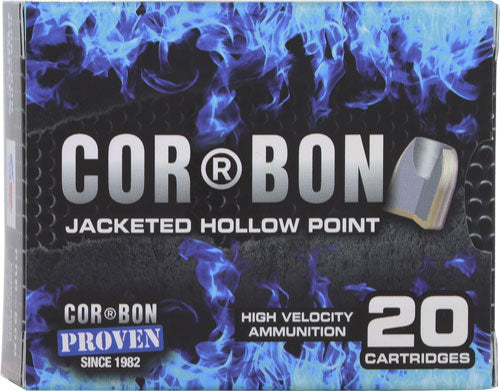Cor-Bon .38 Special SD38125S/20 Self Defense +P Jacketed Hollow Point JHP 125 Grain
