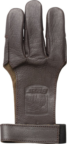 Bear Archery 3-Finger Ambidextrous Leather Archery Shooting Glove XL