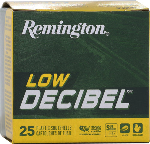 Remington .410 Bore Shotgun Shells Low Decibel #9 1/2 oz 2.5 in