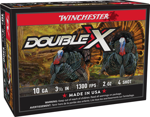 Winchester 10 Gauge STH104 Double X High Velocity Turkey 3.5" 2oz 4 Shot
