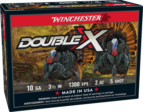 Winchester 10 Gauge STH105 Double X High Velocity Turkey 3.5" 2oz 5 Shot