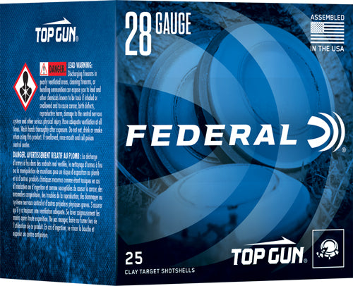 Federal 28 Gauge TGS28218  3/4oz 8 Shot