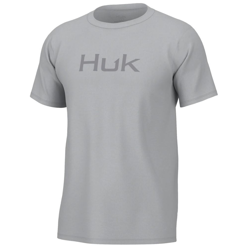 Huk Logo Tee Short Sleeve Shirt Harbor Mist X-Large