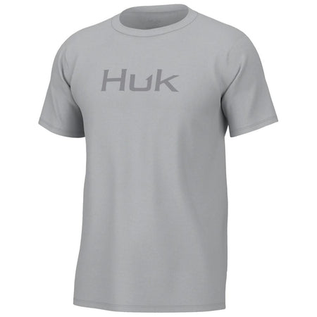 Huk Logo Tee Short Sleeve Shirt Harbor Mist X-Large