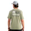 Huk Born Wave Short Sleeve Shirt Seagrass 2XL