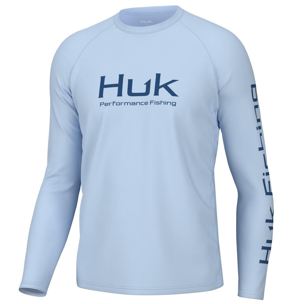 Huk Pursuit Vented Long Sleeve Shirt Ice Water 2XL