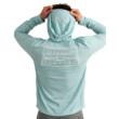 Huk Drift Performance Hoodie Long Sleeve Shirt Heron Blue 2XL