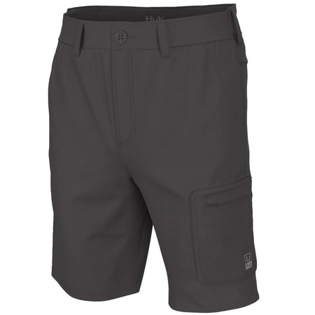 Huk Next Level 10.5" Quick-Dry Fishing Shorts Iron Size M