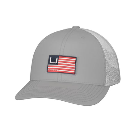 Huk Logo Trucker Cap Harbor Mist Snapback