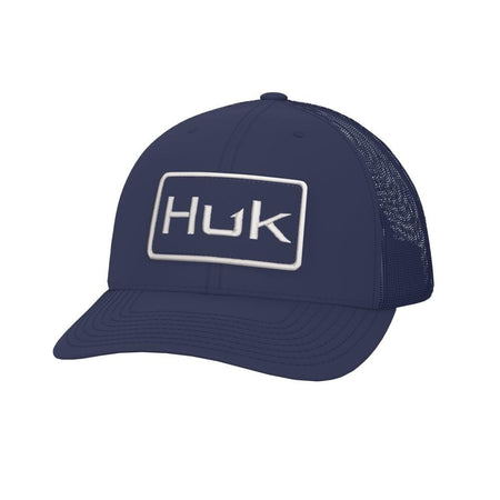 Huk 3D Logo Trucker Hat Naval Academy Color