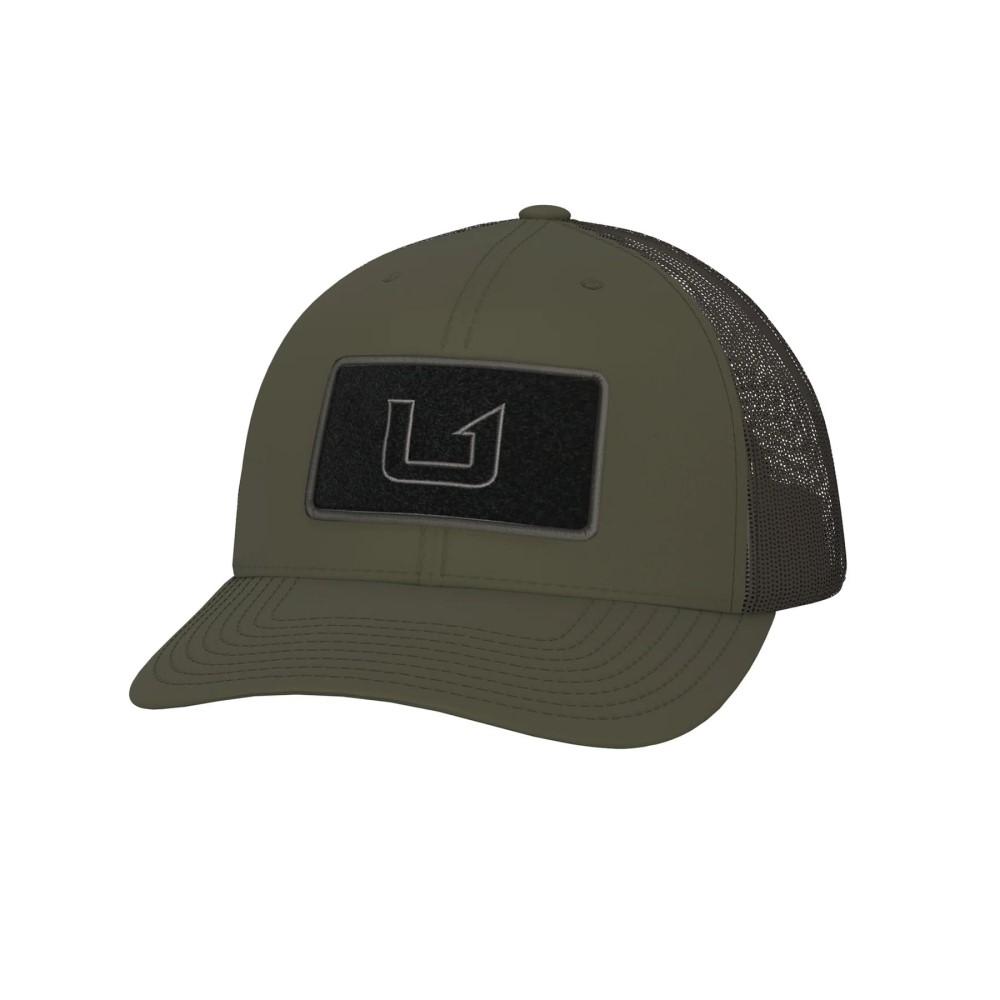 Huk 3D Fly Graphic Patch Trucker Hat Moss