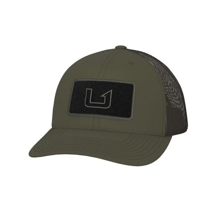 Huk 3D Fly Graphic Patch Trucker Hat Moss