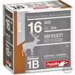 Aguila 16 Gauge 1C1601BA Buckshot High Velocity 2.75" 1-1/8oz 1 Buck Shot