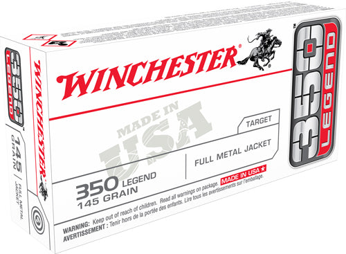 Winchester .350 Legend USA3501 USA Full Metal Jacket FMJ 145 Grain