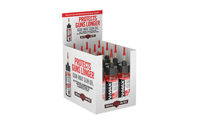 REAL AVID GUN MAX OIL 1OZ 12PK PDQ
