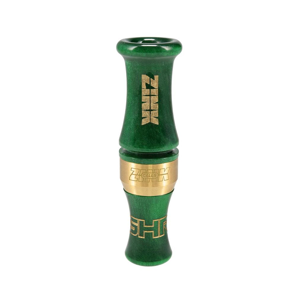 Zink Greenhead Rocker Duck Call Double Reed Green Envy Color