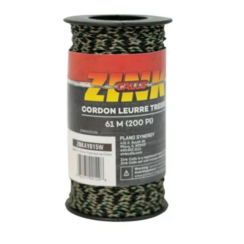 Zink 200' Braided Camo Decoy Cord Neutral Colors