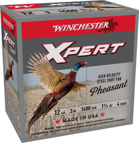 Winchester 12 Gauge WEXP123H4 Xpert Pheasant 3" 1-1/4oz 4 Shot