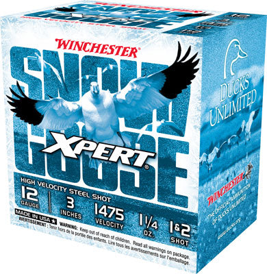 Winchester 12 Gauge WXS12312 Xpert Snow Goose 3" 1-1/4oz 1/2 Shot