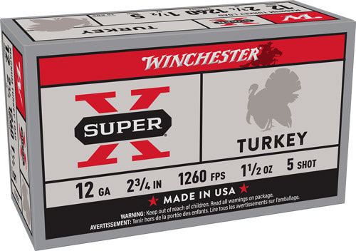 Winchester 12 Gauge X12MT5 Super X Magnum 2.75" 1-1/2oz 5 Shot