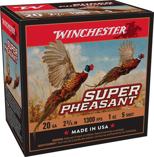Winchester 20 Gauge X20PH5 Super Pheasant Magnum 2.75" 1oz 5 Shot