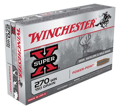 Winchester .270 Winchester X2704 Super-X Power-Point 150 Grain