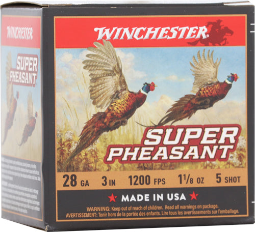 Winchester X283PH5 Super Pheasant                                                                                                     28 Gauge 3  1-1 8oz  5 1200 fps