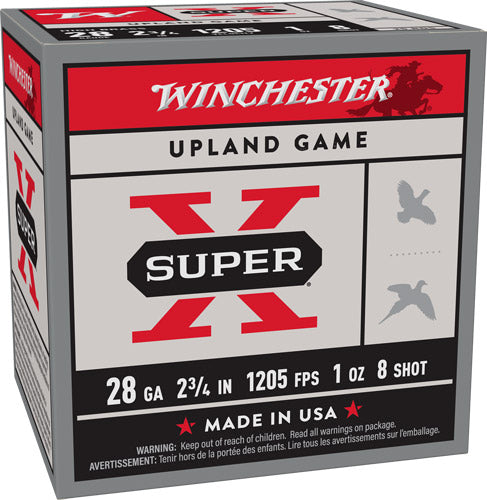 Winchester 28 Gauge X28H8 Super X Heavy Game Load 2.75" 1oz 8 Shot