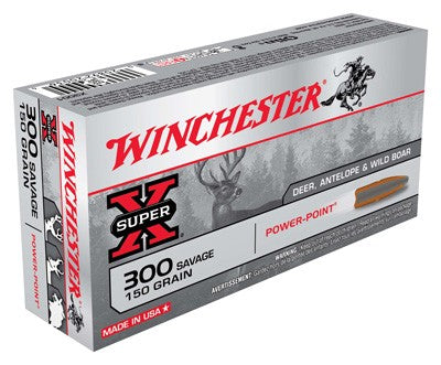 Winchester .300 Savage X3001 Super X Power-Point 150 Grain