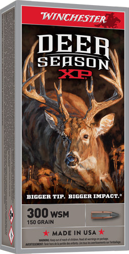 Winchester .300 WSM X300SDS Deer Season XP Extreme Point 150 Grain