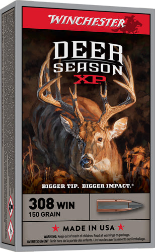 Winchester .308 Win / 7.62x51mm X308DS Deer Season XP Extreme Point 150 Grain