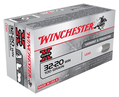 Winchester .32-20 Winchester X32201 Super-X Lead 100 Grain