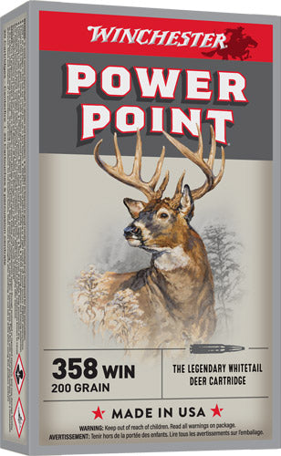Winchester .358 Winchester x3582 Power-Point FLATNOSE 200 Grain