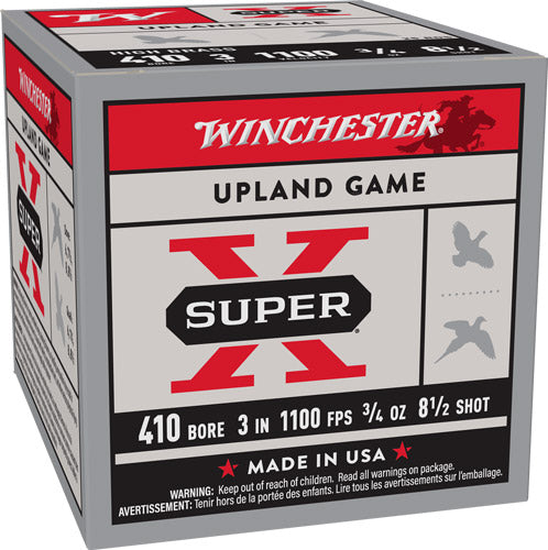 Winchester .410 Bore X413H85 Super X Heavy Game Load 3" 3/4oz 8.5 Shot