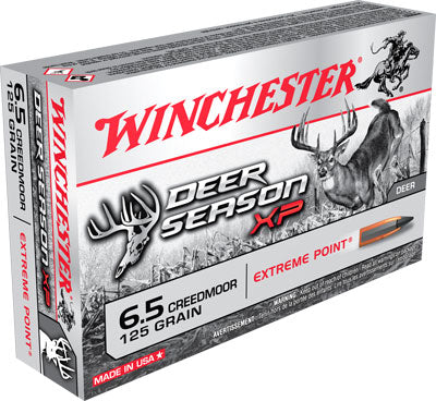 Winchester 6.5mm Creedmoor X65DS Deer Season XP Extreme Point 125 Grain