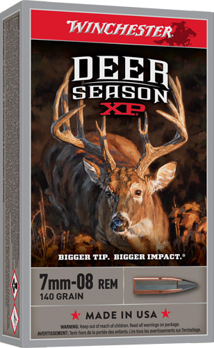Winchester 7mm-08 Remington X708DS Deer Season XP Extreme Point 140 Grain
