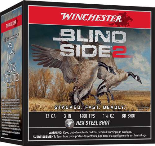 Winchester 12 Gauge XBS123BB Blind Side 2 020892026902 3" 1-3/8oz BB