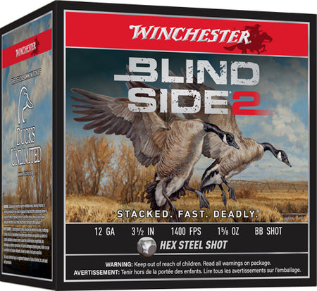Winchester 12 Gauge XBS12LBB Blind Side 2 020892026964 3.5" 1-5/8oz BB