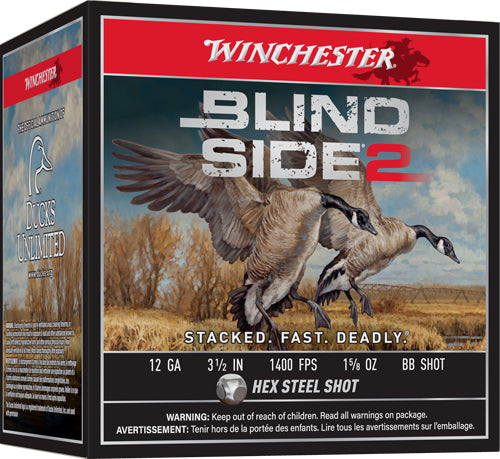 Winchester 12 Gauge XBS12LBB Blind Side 2 020892026964 3.5" 1-5/8oz BB