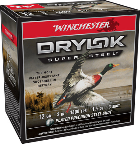 Winchester 12 Gauge XSV1233 Drylok Super Steel Magnum 3" 1-1/4oz 3 Shot
