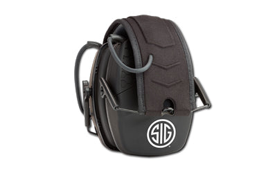 AXIL TRACKRBT-BS SIG TRACKR Blu Bluetooth Tactical Earmuff, Black