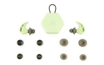 AXIL X20-GREEN X20 Slate Green Earplugs with Carry Case